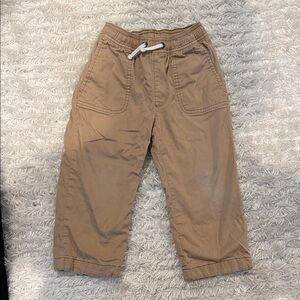 Crewcuts Boys Lined Relaxed Fit Pull on Chino Pants - Size 3